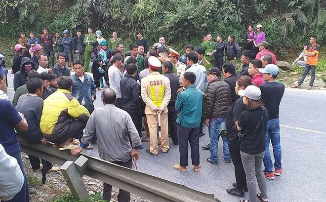 Hiện trường tai nạn tại Sapa hôm 1-3