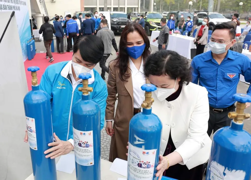 Hà Nội khởi động ATM Oxy miễn phí  ảnh 2