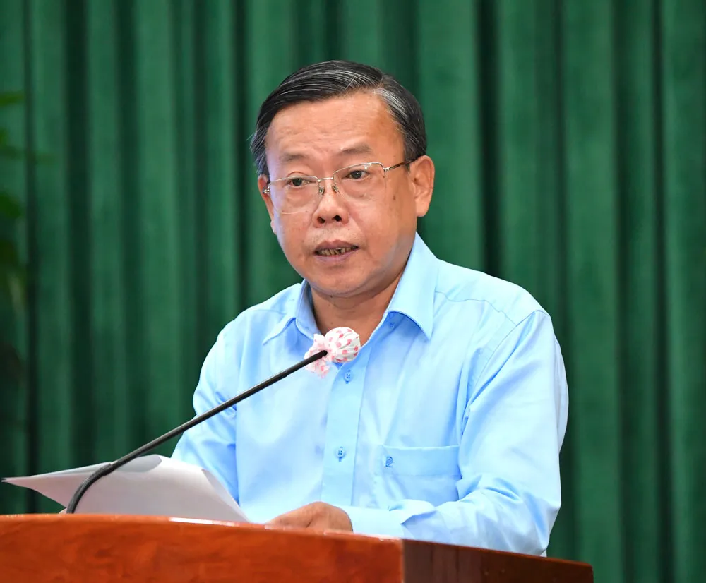 Phó Chủ tịch UBND TPHCM Phan Thị Thắng: Công tác dân vận chính quyền TP nhất thiết phải liên tục đổi mới ảnh 5