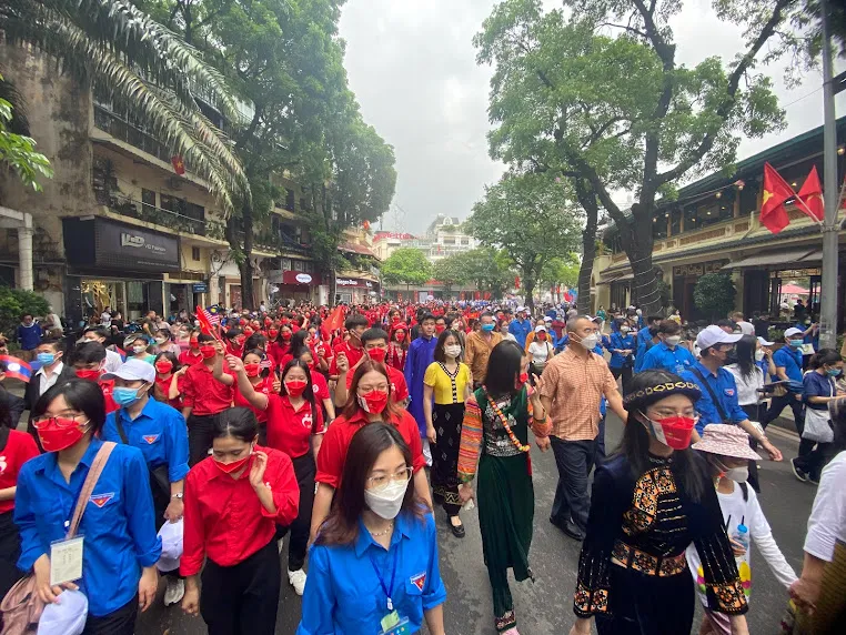 Rực rỡ sắc màu Festival Thanh niên Đông Nam Á chào mừng  SEA Games 31 ảnh 1