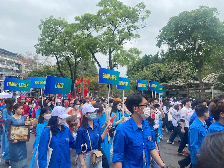 Rực rỡ sắc màu Festival Thanh niên Đông Nam Á chào mừng  SEA Games 31 ảnh 2