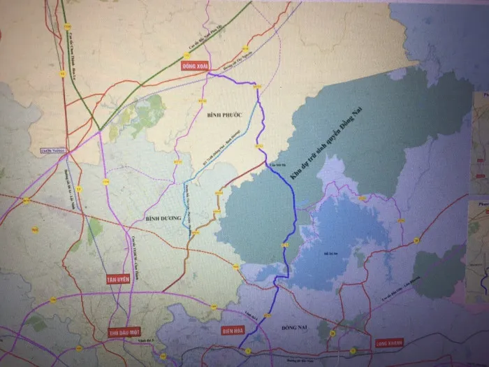 Hướng tuyến kết nối với đường vành đai 4