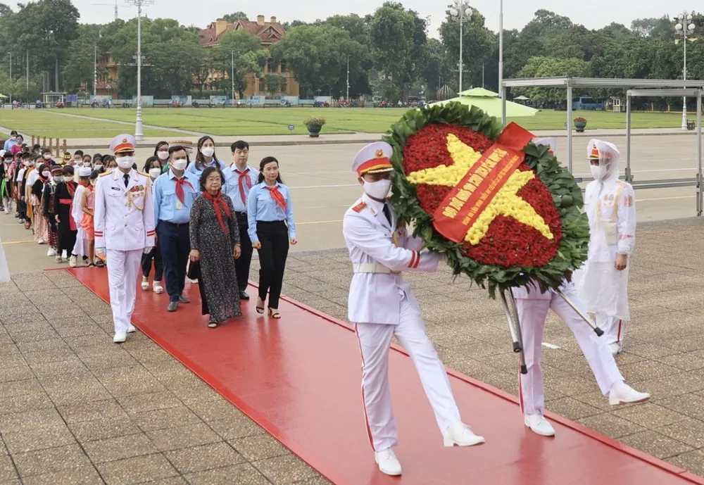 263 đại biểu tham dự liên hoan Thiếu nhi tiêu biểu các dân tộc toàn quốc ảnh 1