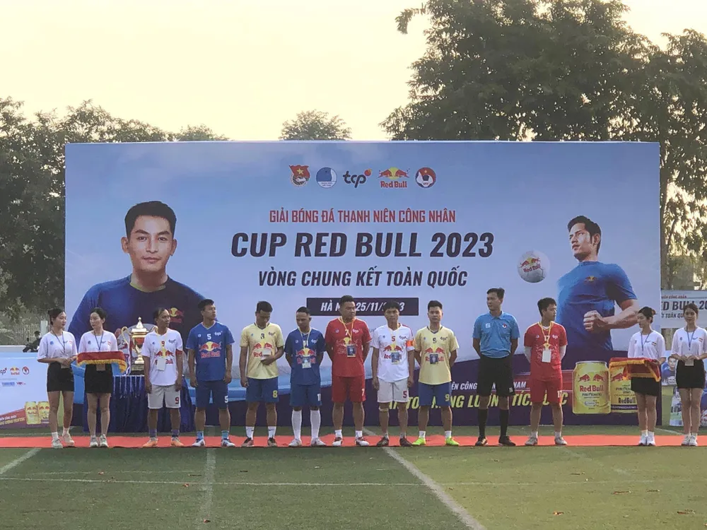 Khai mạc Chung kết Giải bóng đá nam Thanh niên công nhân năm 2023