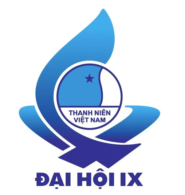 Biểu trưng Đại hội đại biểu toàn quốc Hội Liên hiệp Thanh niên Việt Nam lần thứ IX