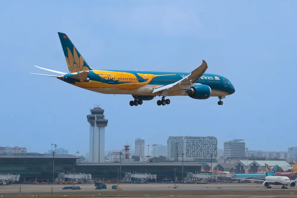  Vietnam Airlines triển khai dịch vụ internet trên máy bay