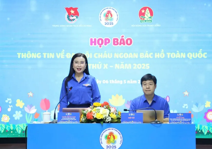 Họp báo giới thiệu về Đại hội Cháu ngoan Bác Hồ toàn quốc lần thứ X, năm 2025