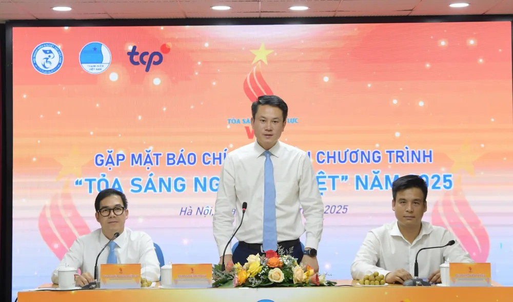 Họp báo khởi động chương trình “Tỏa sáng Nghị lực Việt”, sáng 14-5