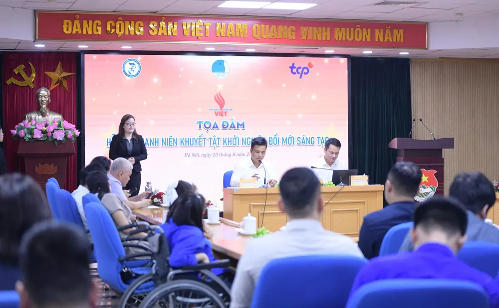 Tọa đàm “Hỗ trợ thanh niên khuyết tật khởi nghiệp, đổi mới sáng tạo” do Trung ương Hội Liên hiệp Thanh niên Việt Nam tổ chức