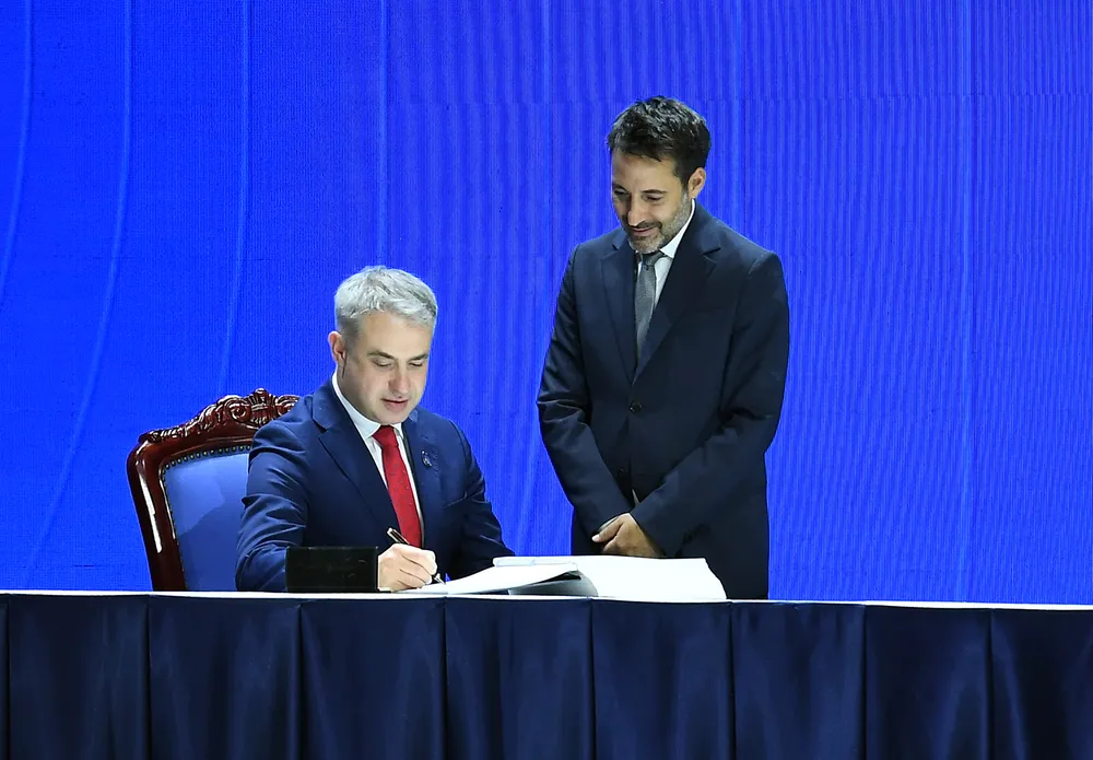 Đại diện các quốc gia ký vào Công ước Hà Nội ngày 25-10