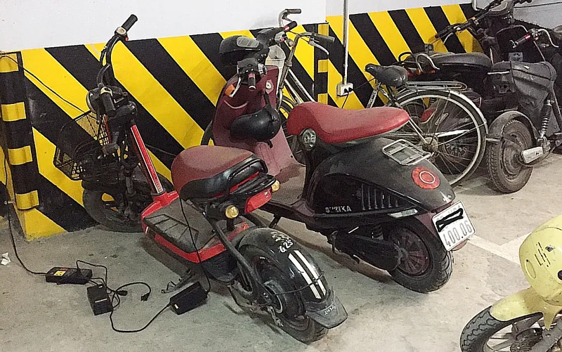 Nhu cầu sạc xe điện tại các chung cư rất lớn. Ảnh minh họa