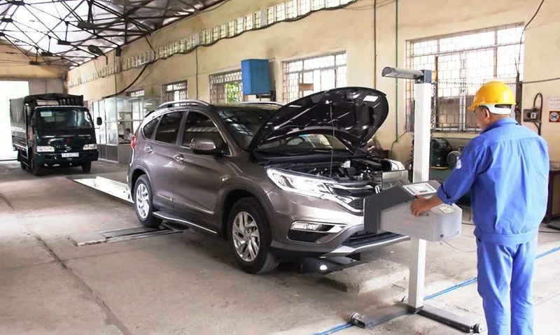 Kiểm định khí thải xe ô tô và cấp giấy chứng nhận kiểm định điện tử từ 1-3