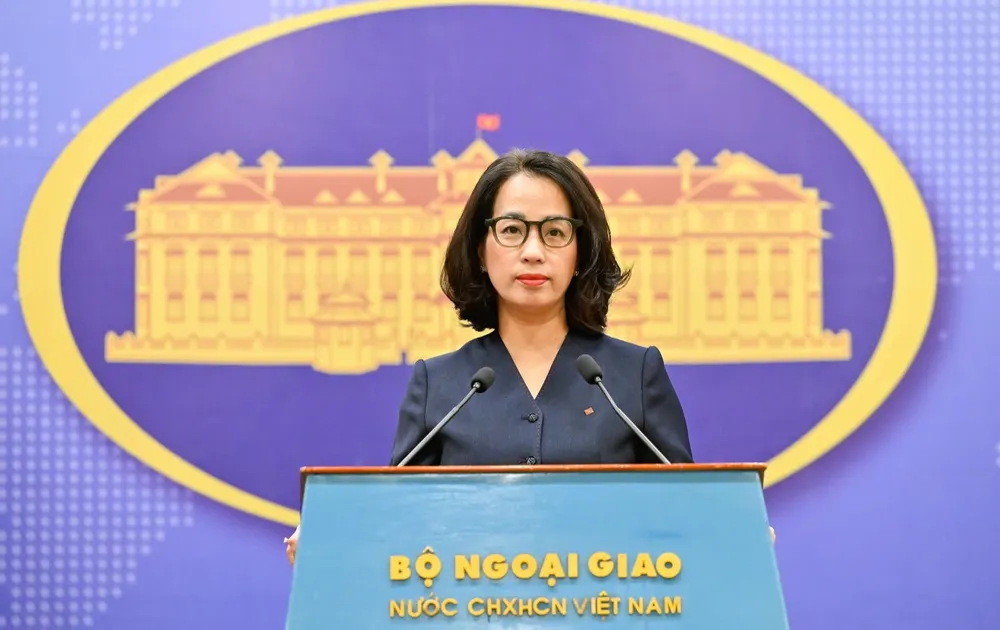 Người phát ngôn Bộ Ngoại giao Phạm Thu Hằng