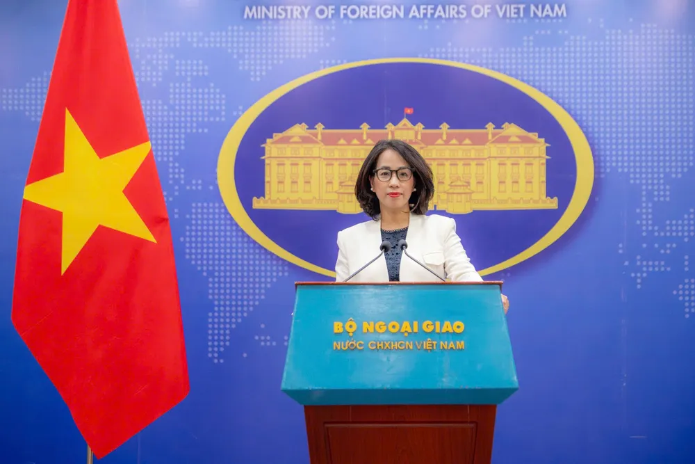 Người phát ngôn Bộ Ngoại giao Phạm Thu Hằng