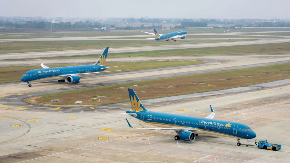 Vietnam Airlines group chủ động bố trí máy bay nâng cao năng lực vận tải (ảnh minh họa)