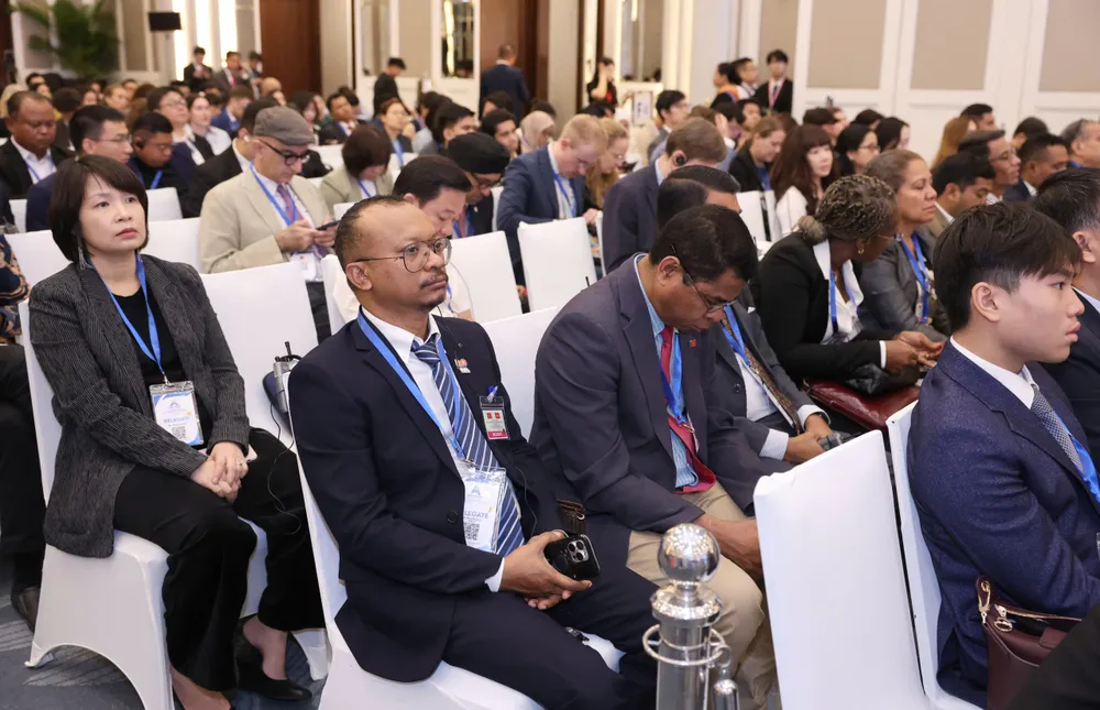 Các đại biểu dự khai mạc Diễn đàn Tương lai ASEAN 2026. Ảnh: QUANG PHÚC