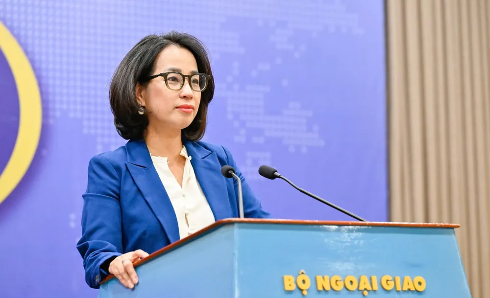 Người Phát ngôn Bộ Ngoại giao Phạm Thu Hằng