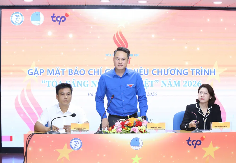 Họp báo giới thiệu Chương trình “Tỏa sáng nghị lực Việt” năm 2026. Ảnh: HẢI LINH