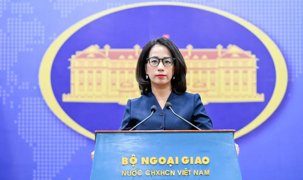 Người phát ngôn Bộ Ngoại giao Việt Nam Phạm Thu Hằng. Ảnh: BNG