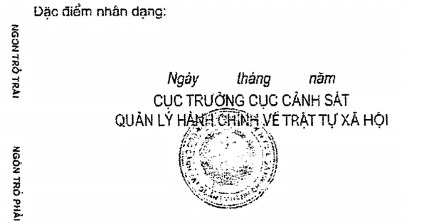 Quy định mới về mẫu thẻ căn cước công dân ảnh 1