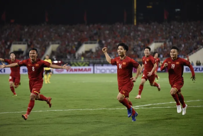 Khoảnh khắc chiến thắng trong trận Việt Nam – Malaysia