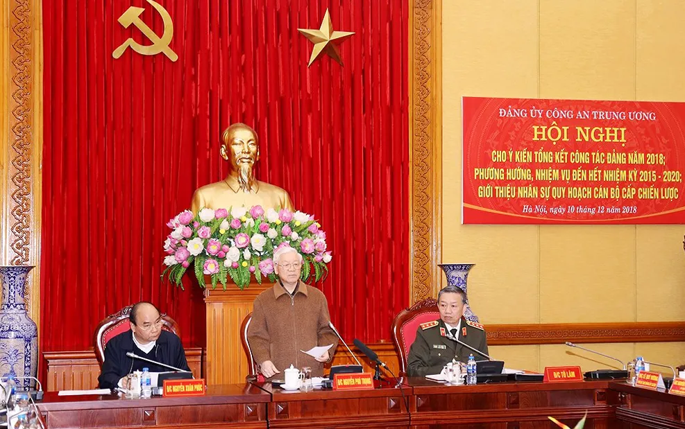 Bộ Công an bỏ phiếu giới thiệu nhân sự vào Ban Chấp hành Trung ương Đảng nhiệm kỳ 2021-2026 ảnh 1