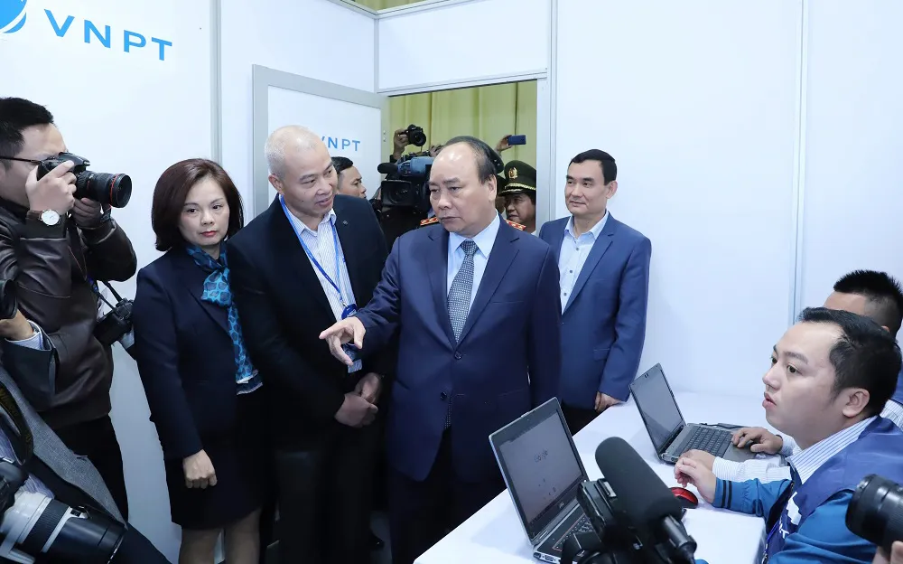 Thủ tướng kiểm tra Trung tâm báo chí phục vụ Hội nghị thượng đỉnh Mỹ - Triều ảnh 9