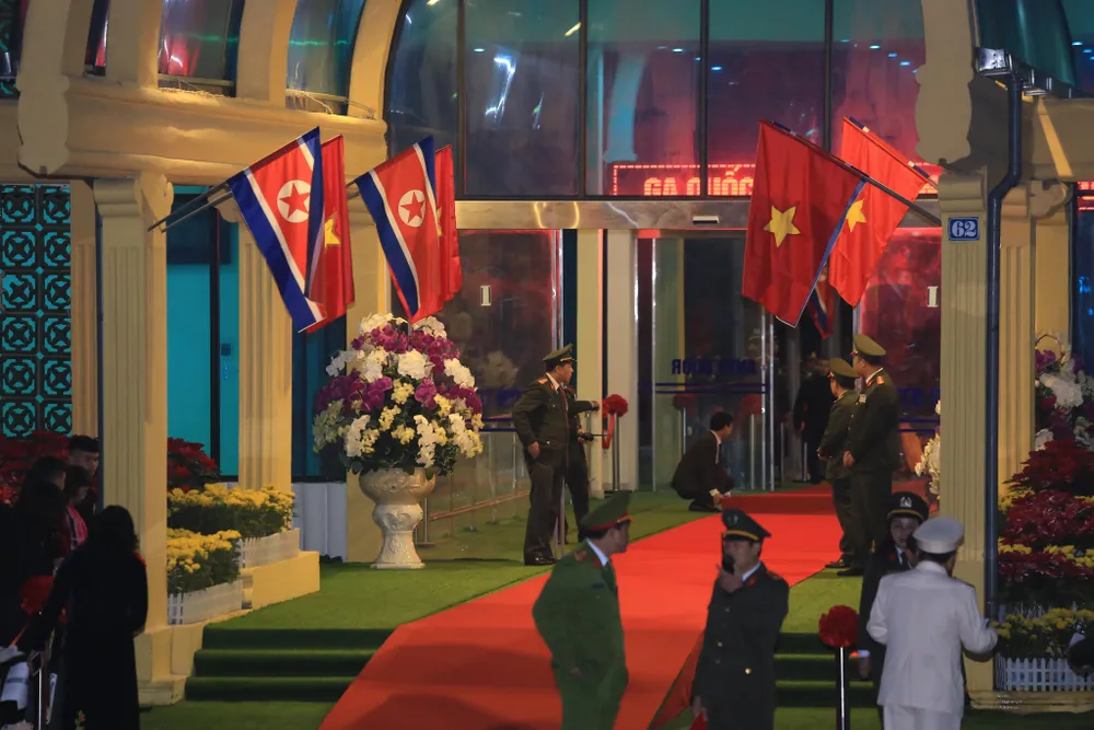 Ông Kim Jong-un đã đến ga Đồng Đăng ảnh 12