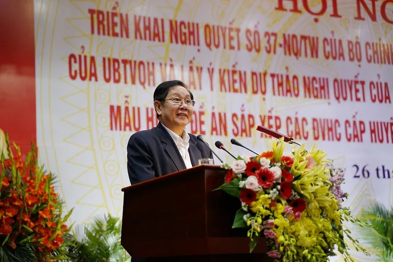 Khuyến khích các địa phương tự nguyện sắp xếp lại đơn vị hành chính ảnh 1