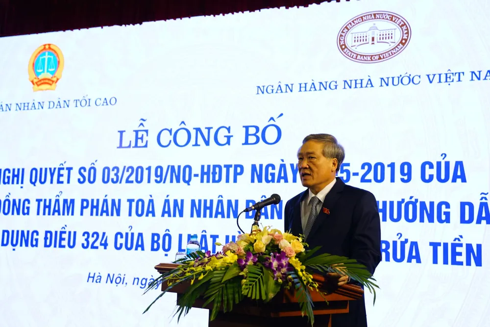 Ban hành Nghị quyết chống tội phạm rửa tiền ảnh 1