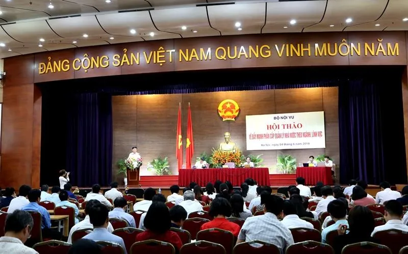 Đề xuất nhiều giải pháp đẩy mạnh phân cấp quản lý nhà nước ảnh 1