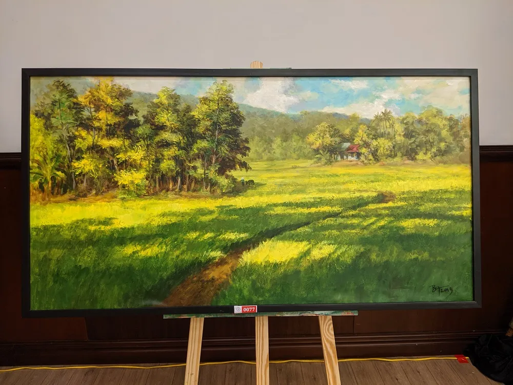 Đấu giá hơn 100 bức tranh ủng hộ quỹ “Chung tay trồng rừng Việt Nam” ảnh 3