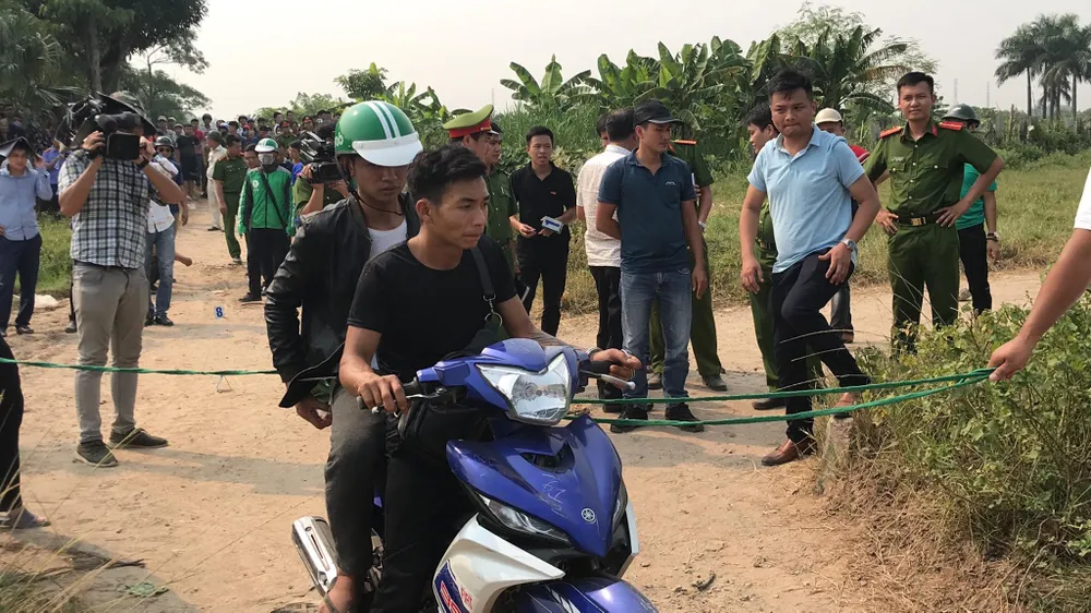 Dựng lại hiện trường hai nghi phạm sát hại tài xế Grab  ảnh 7