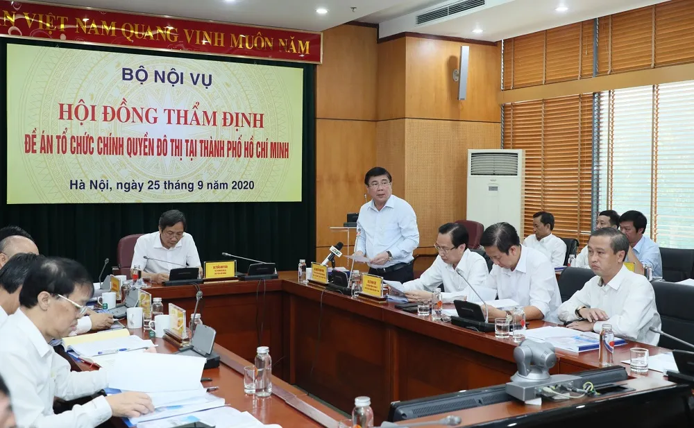 Hội đồng thẩm định thông qua Đề án Tổ chức chính quyền đô thị tại TPHCM ảnh 2