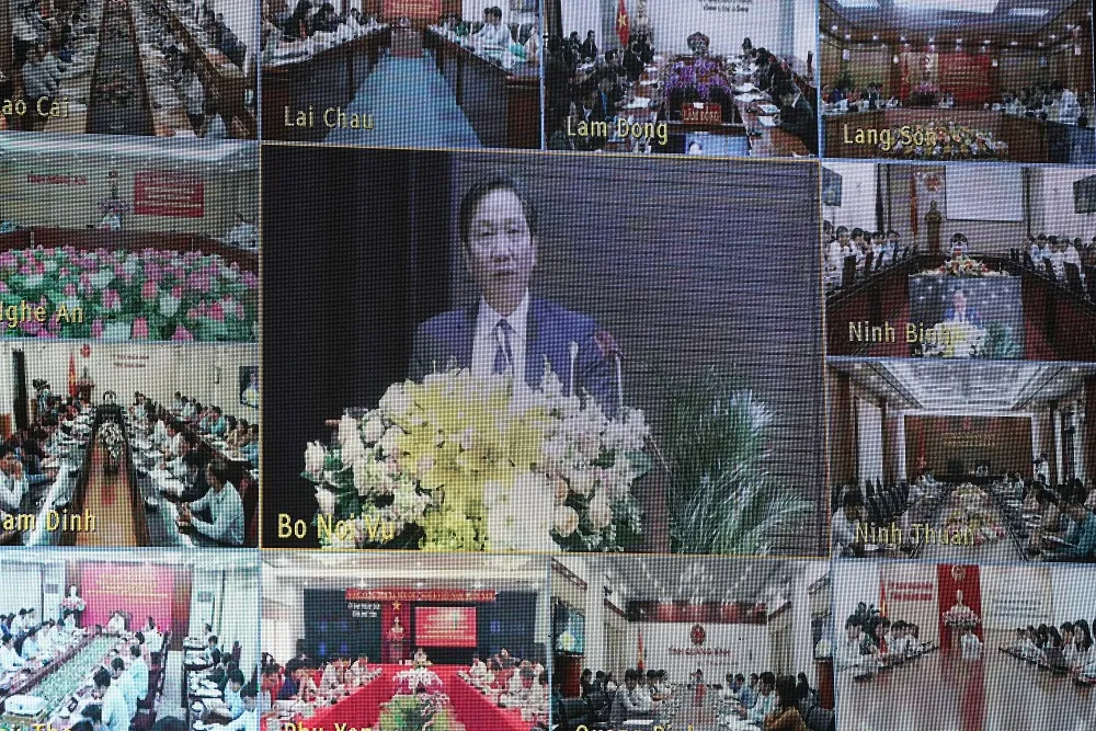 Bộ Nội vụ tổ chức Hội nghị trực tuyến toàn quốc triển khai luật pháp ảnh 4