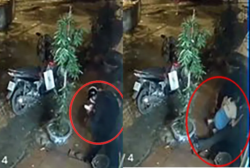 Nam sinh trúng đạn khi đang ngồi vỉa hè