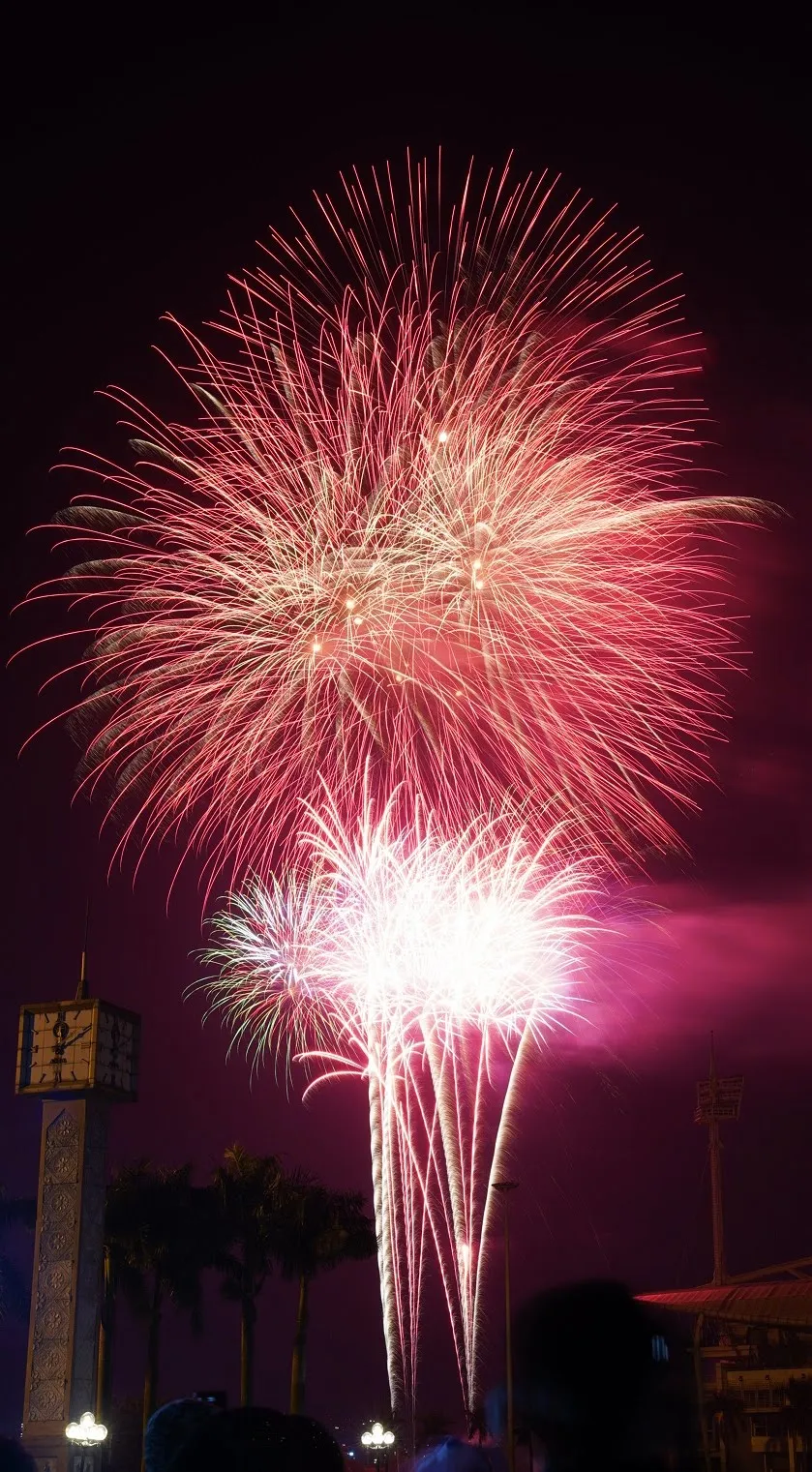 Mãn nhãn với màn pháo hoa chào đón năm mới tại Hà Nội ảnh 7