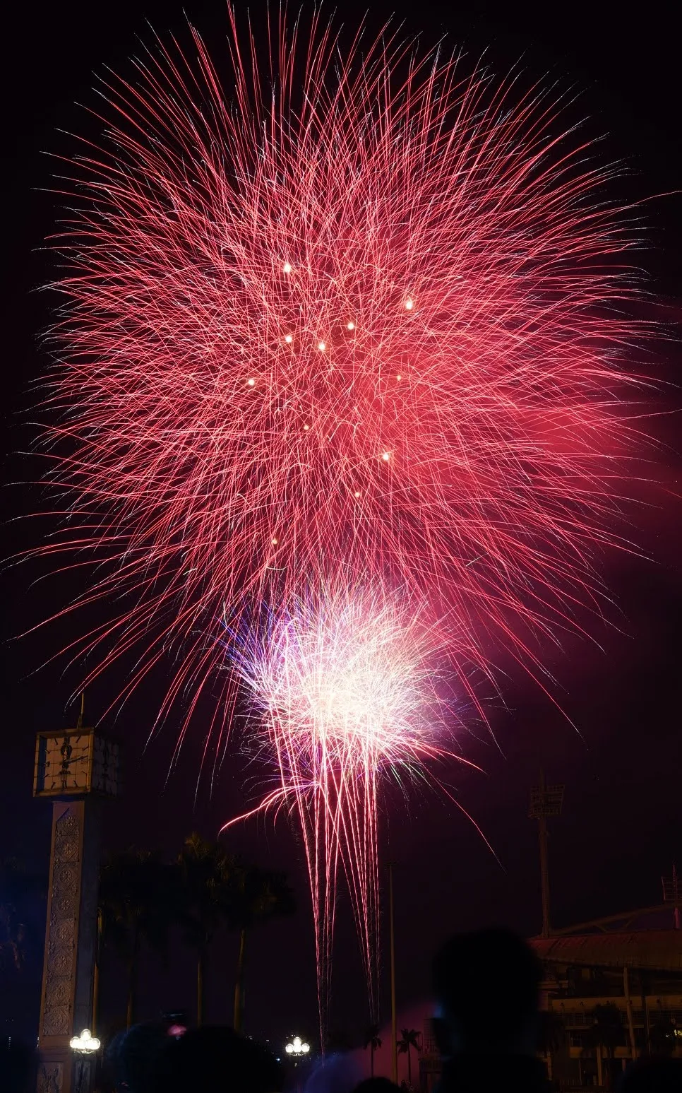 Mãn nhãn với màn pháo hoa chào đón năm mới tại Hà Nội ảnh 11