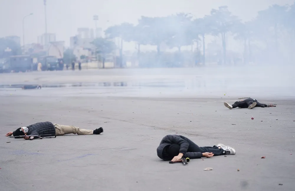 Diễn tập bảo vệ nguyên thủ khi bất ngờ có khủng bố ảnh 10