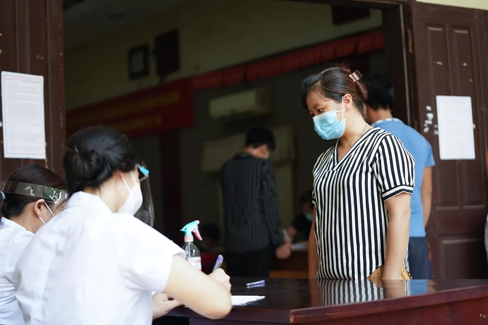 500 công nhân, tiểu thương phải xét nghiệm sàng lọc Covid-19 ảnh 8