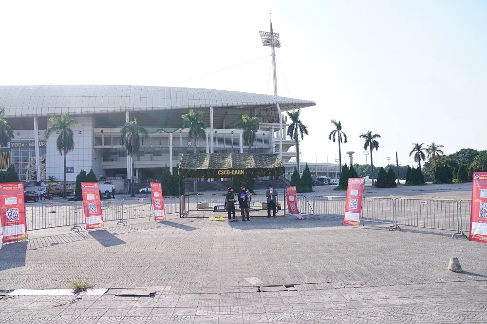 Tập huấn kiểm soát khán giả vào xem trận Việt Nam - Nhật Bản qua thẻ căn cước công dân ảnh 10