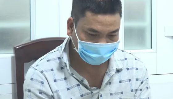 Tài xế Nguyễn Văn Thâu đang bị công an tạm giữ hình sự. Ảnh: Công an tỉnh Bình Định