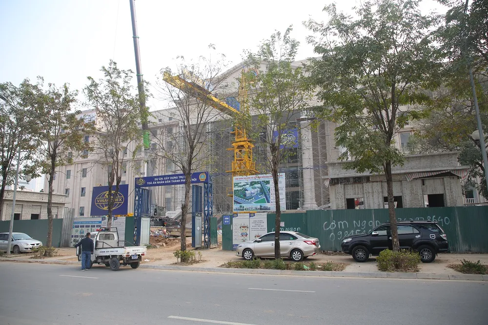 Cháy lớn tại trụ sở Tòa án nhân dân TP Hà Nội đang hoàn thiện ảnh 3