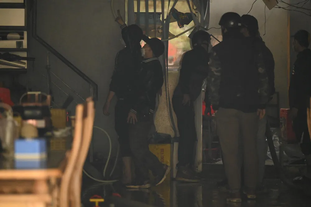 Hà Nội: Cháy lớn trên đường Nguyễn Xiển đúng ngày Rằm tháng Giêng ảnh 6