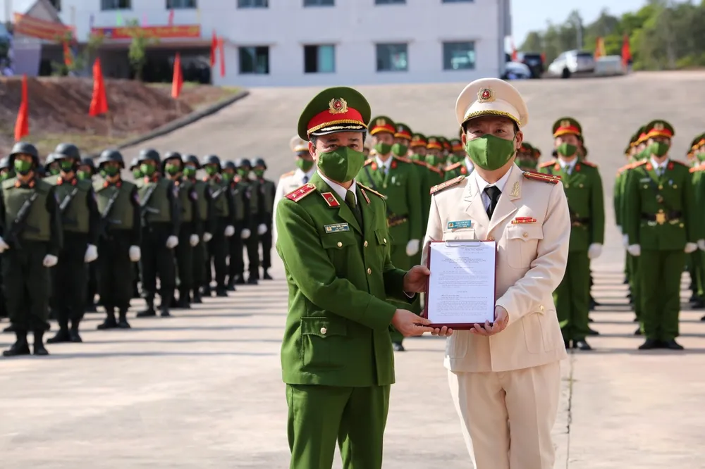 Bộ Công an ra mắt Trung tâm huấn luyện quốc gia phòng, chống khủng bố ảnh 2