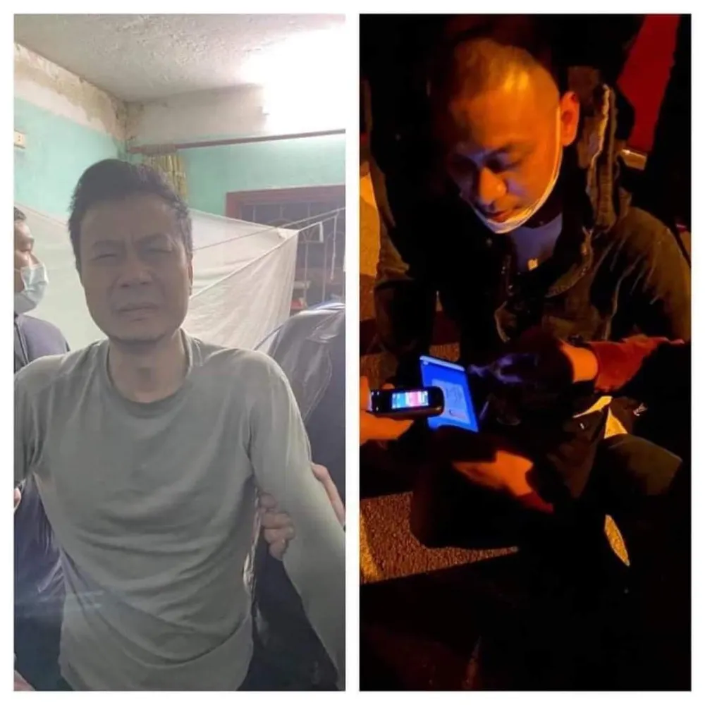 Cướp ngân hàng 500 triệu đồng, 2 đối tượng đánh rơi 300 triệu trên đường chạy trốn ảnh 1