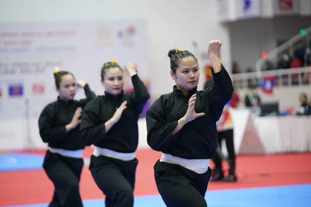 Các võ sĩ Pencak Silat 'cháy' hết mình trên sàn đấu Đông Nam Á ảnh 8