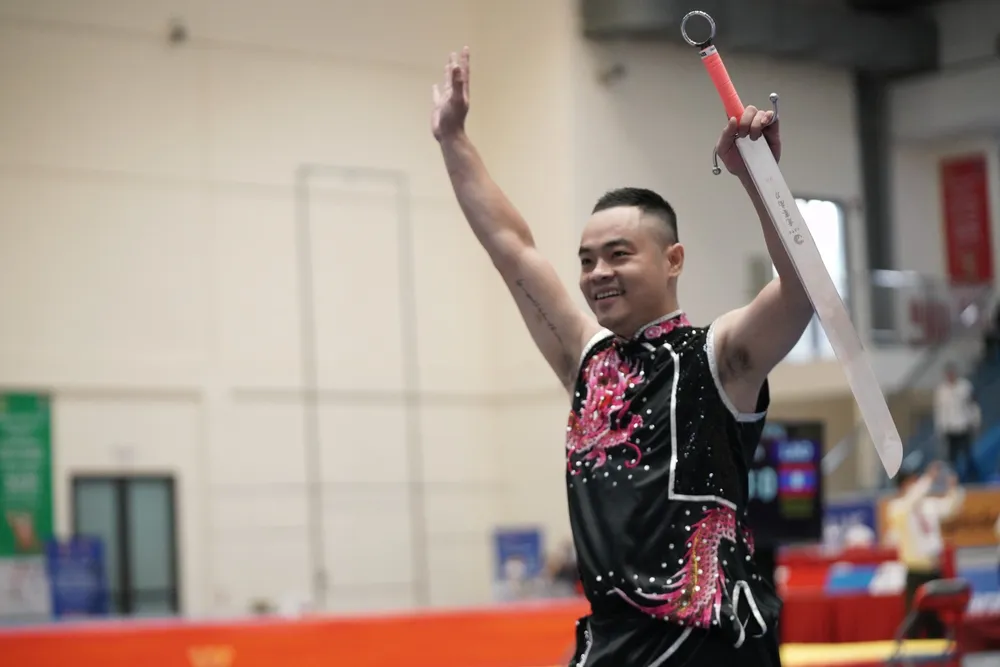 VĐV Wushu Việt Nam “bay” trên chiến thắng ảnh 18