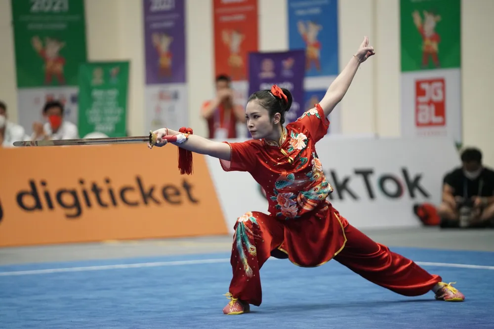 VĐV Wushu Việt Nam “bay” trên chiến thắng ảnh 4