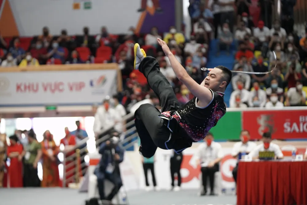 VĐV Wushu Việt Nam “bay” trên chiến thắng ảnh 16